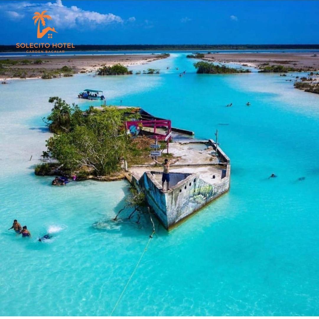 Hotel Apartaments Solecito Bacalar - Free Bikes & Paddle 外观 照片